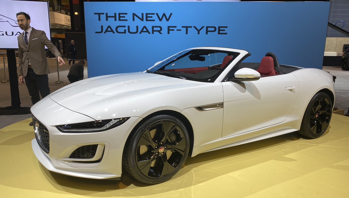 2021 Jaguar F-Type Convertible at 2019 LA Auto Show